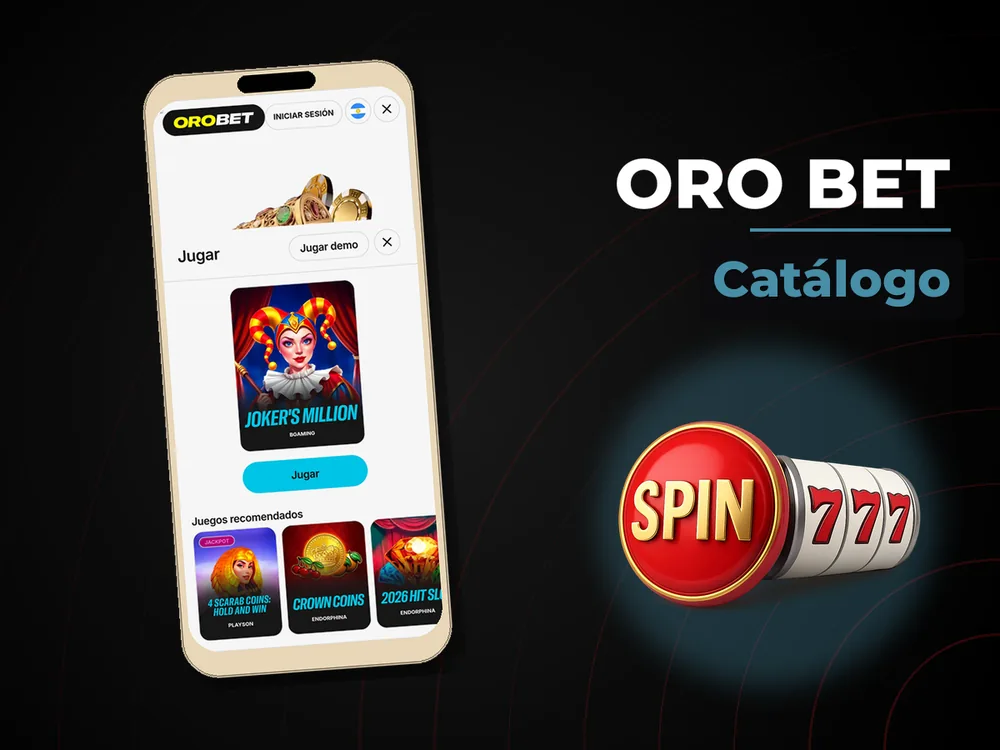 Oro Bet - Catálogo