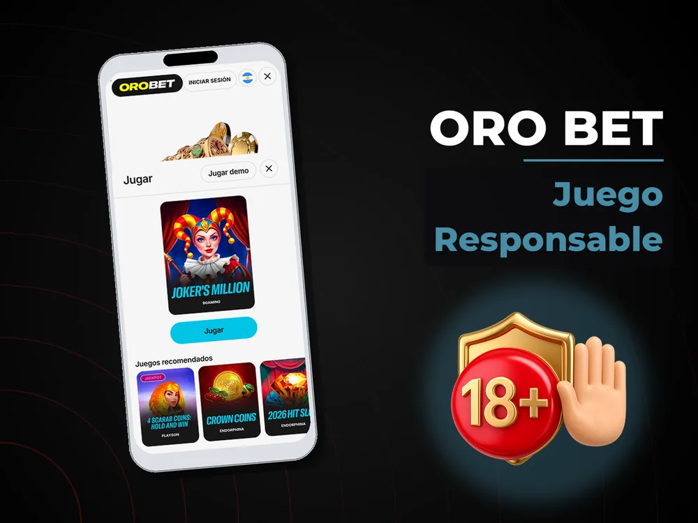 Oro Bet - Juego Responsable