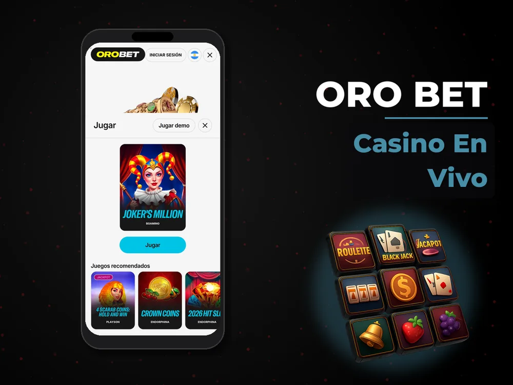Oro Bet - Casino En Vivo