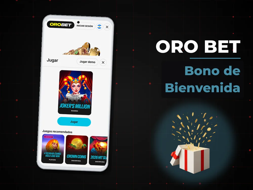 Oro Bet - Bono de Bienvenida