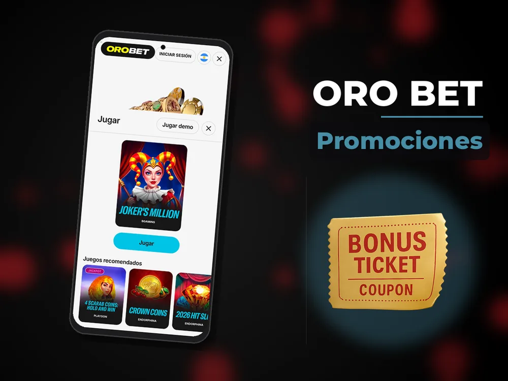 Oro Bet - Promociones