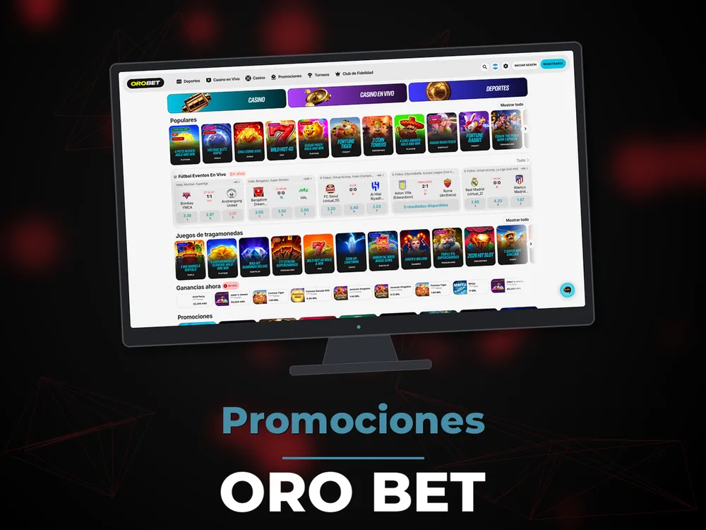Oro Bet - Promociones