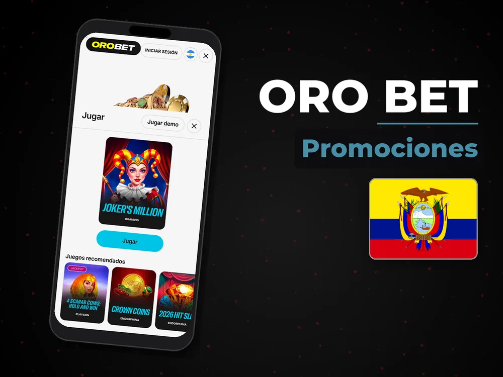 Oro Bet - Promociones