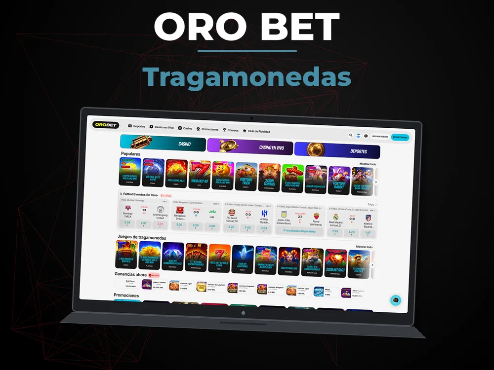 Oro Bet - Tragamonedas