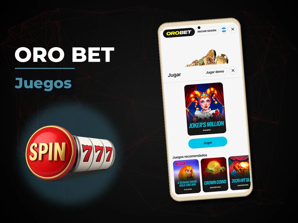 Oro Bet - Juegos