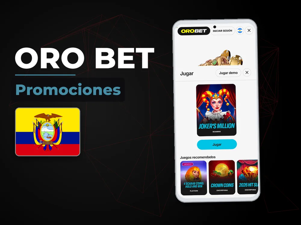 Oro Bet - Promociones