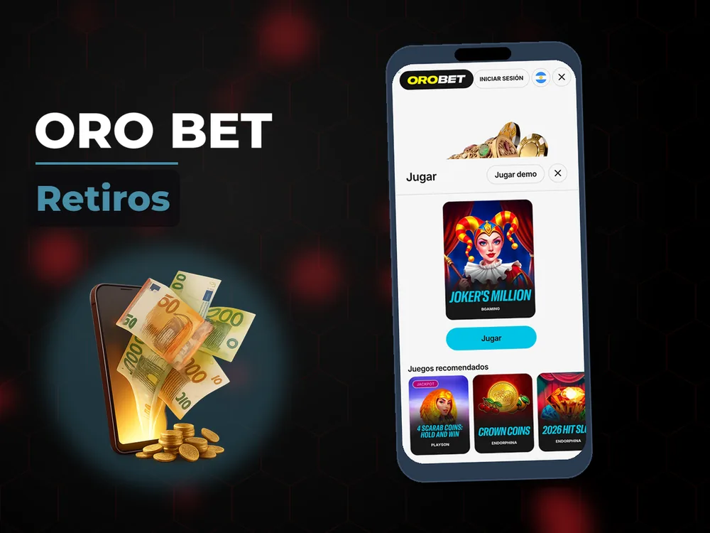 Oro Bet - Retiros
